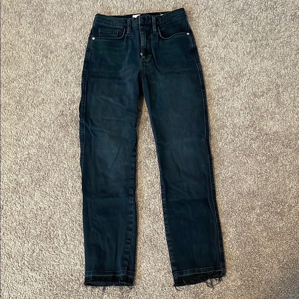 frame le sylvie slender straight jeans